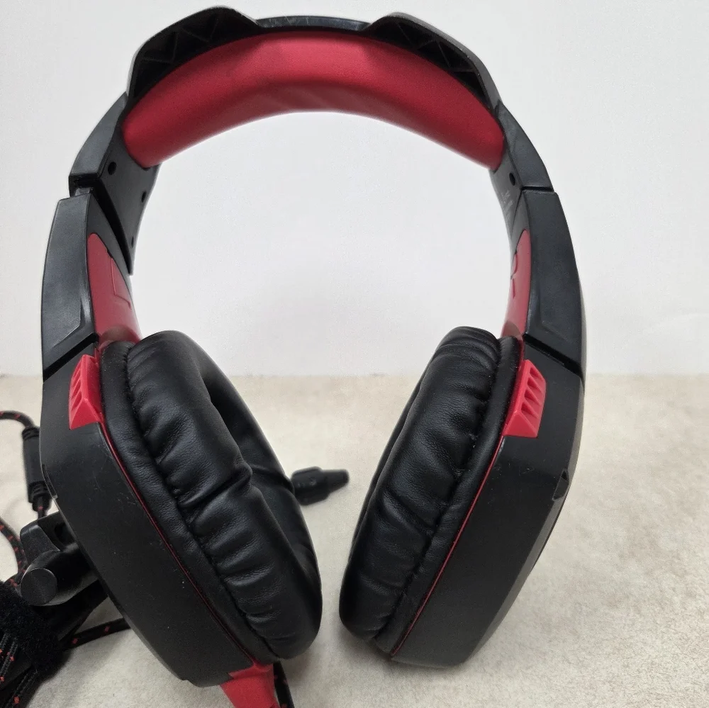 Onikuma Black & Red Professional Gaming Headset (Model K1)